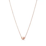 Elsa Peretti® Bean® design Pendant in Rose Gold 18k, 9 mm