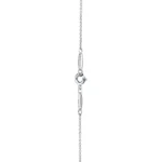 Elsa Peretti® Open Heart Pendant Silver and Rose Gold 18k