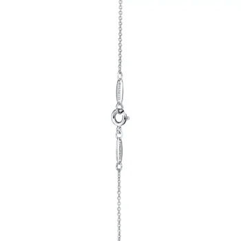 Elsa Peretti® Open Heart Pendant Silver and Rose Gold 18k