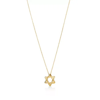 Elsa Peretti® Star of David Pendant Yellow Gold 18k