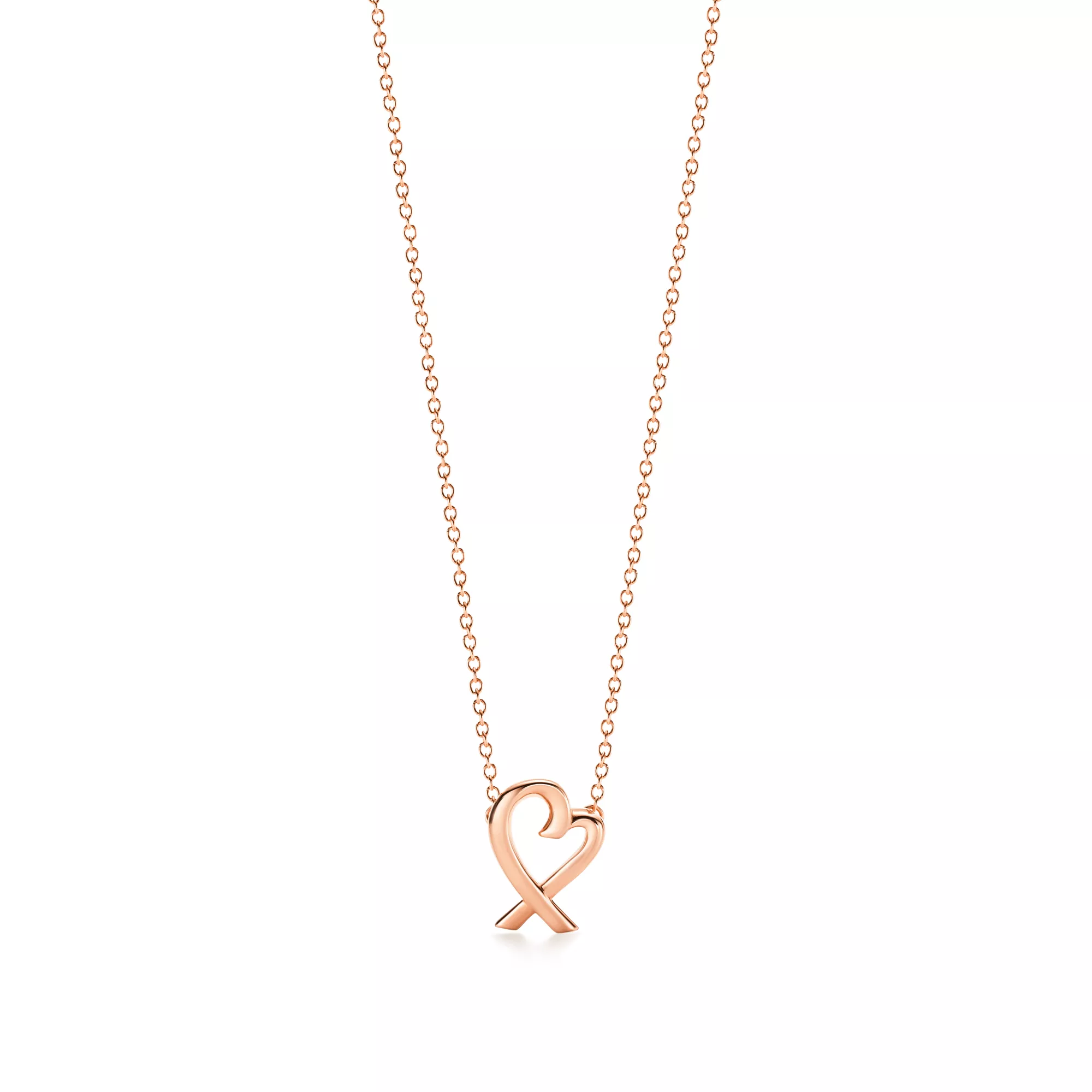 Paloma Picasso® Loving Heart Pendant Rose Gold 18k Paloma Picasso® Loving Heart Pendant Rose Gold 18k