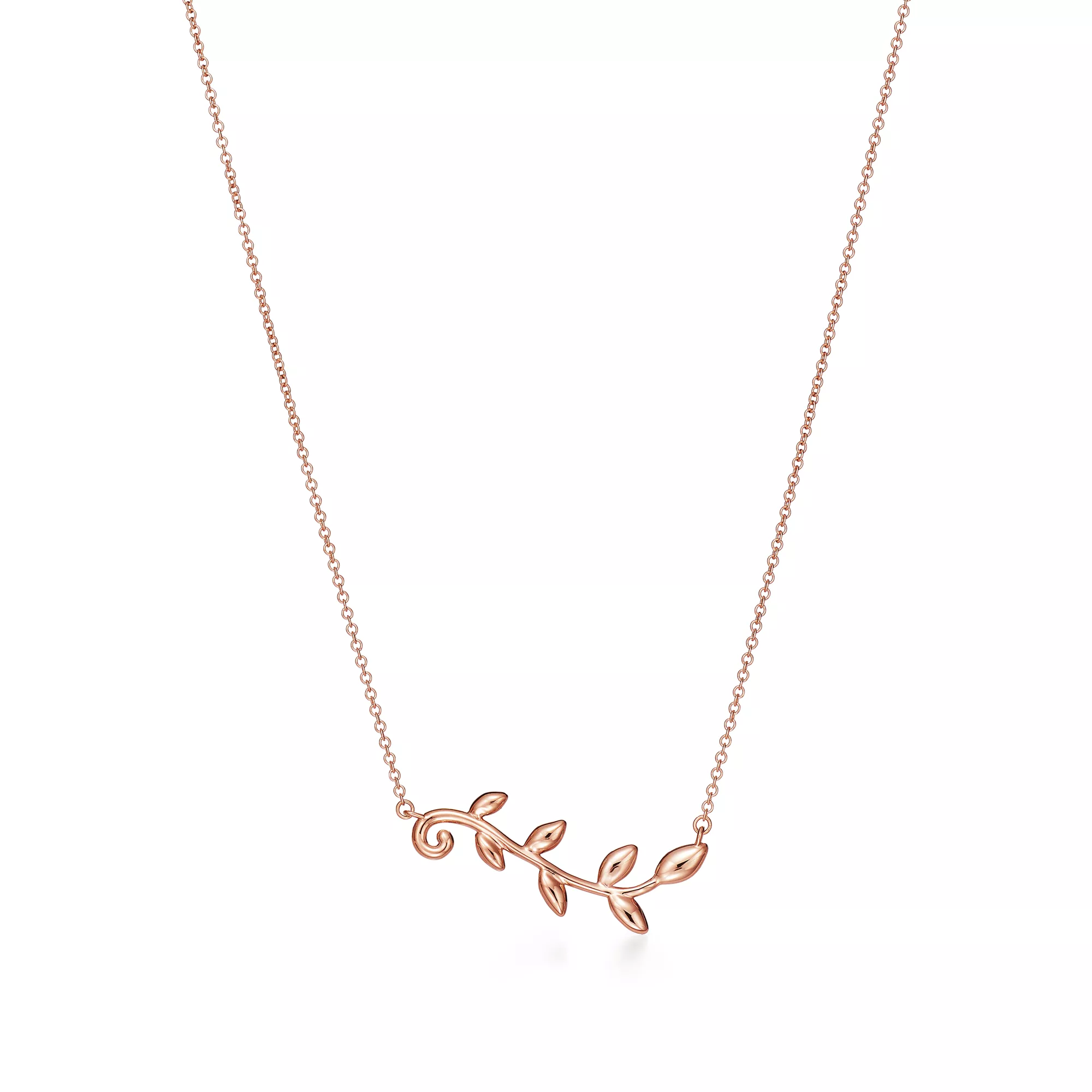 Paloma Picasso®Olive Leaf Vine 18k Rose Gold Pendant Paloma Picasso®Olive Leaf Vine 18k Rose Gold Pendant