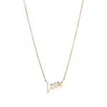 Paloma’s Graffiti Love Pendant 18k Gold