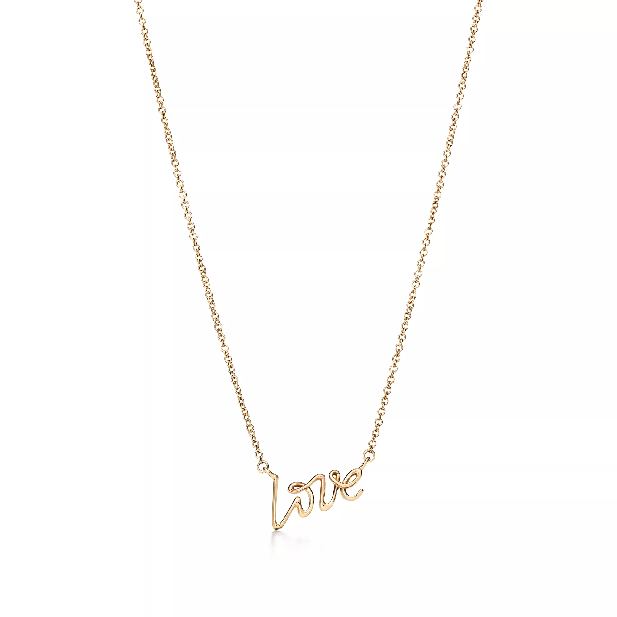 Paloma's Graffiti Love Pendant 18k Gold Paloma's Graffiti Love Pendant 18k Gold